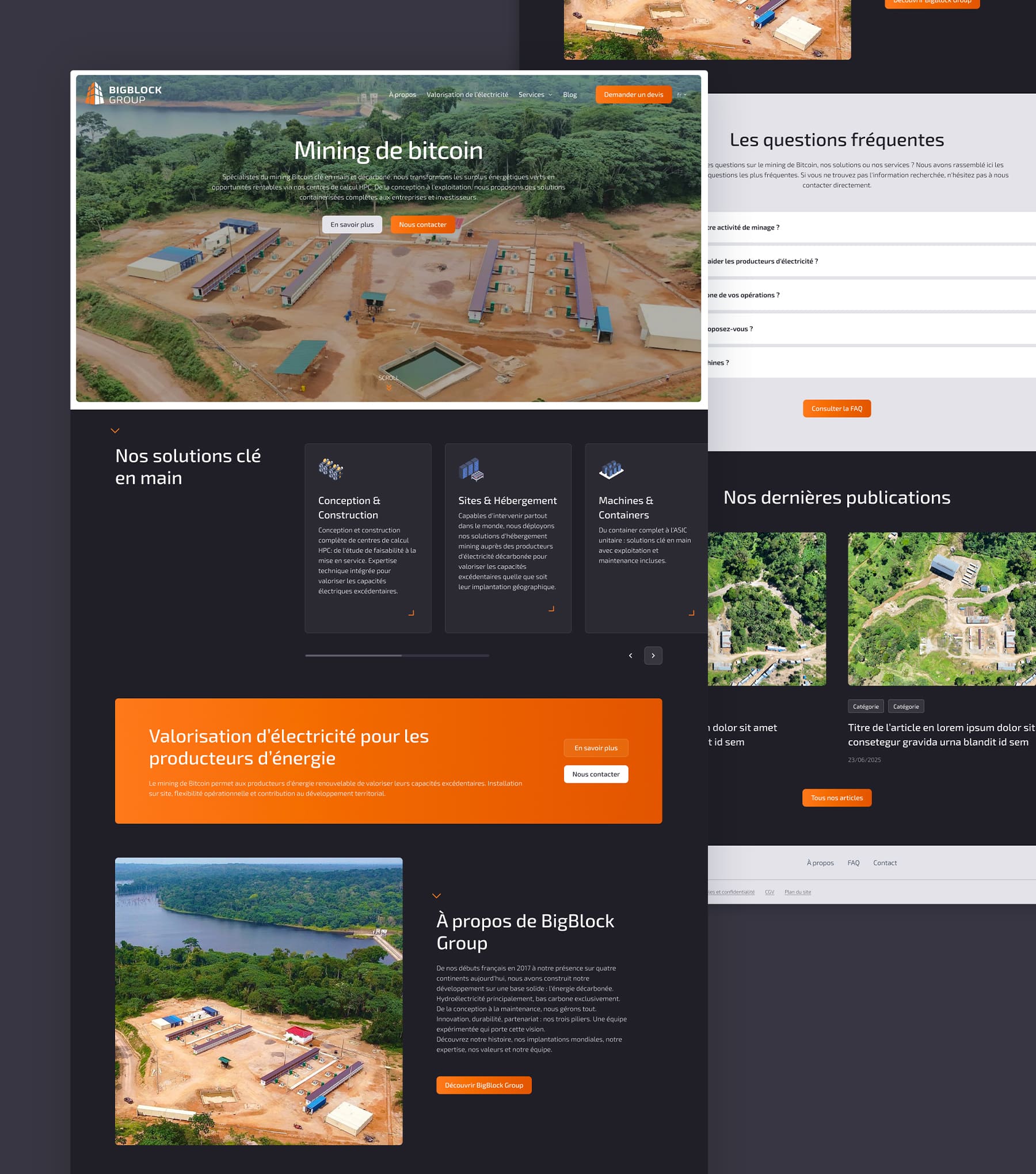 Site web BigBlock Group