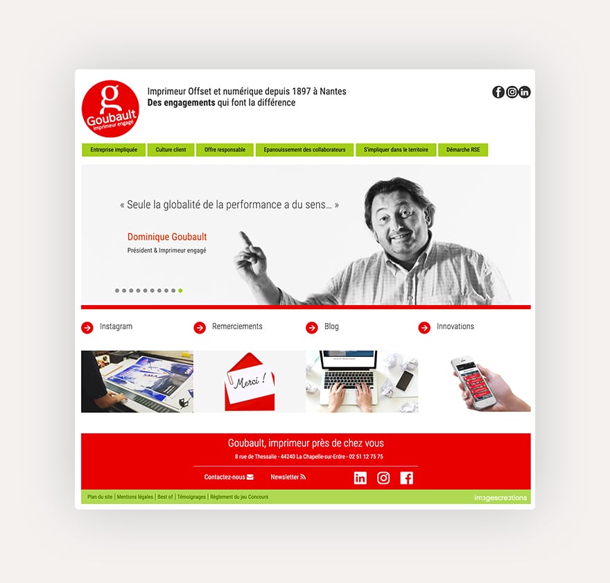 Goubault site web